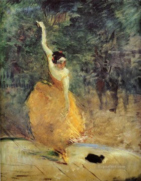  henri - La bailarina española 1888 Toulouse Lautrec Henri de
